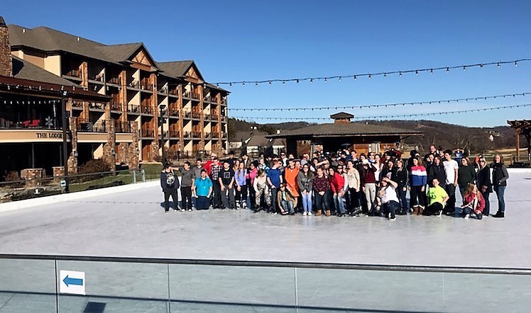 MC Students Enjoy Old Kinderhook Ice Skating