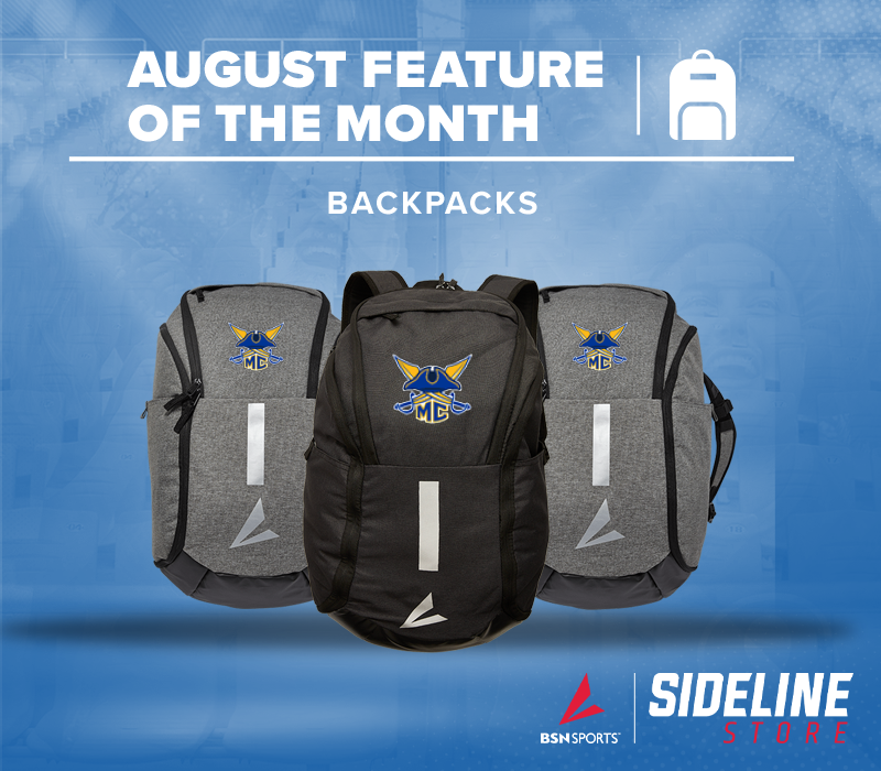 Backpacks are the August Feature