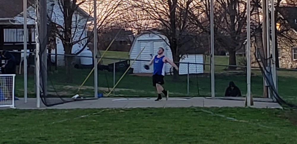 Morgan Mitchell Throwing Discus