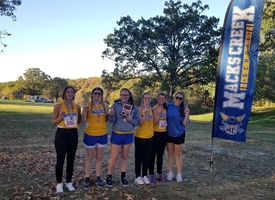 Lady Pirates take First Place at the Dixon Cross Country Meet