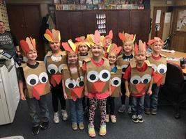 First Grade Turkeys Running Loose