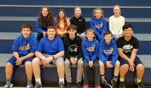 The Macks Creek MS Girls Track Team are the PCL Conference Champs & the MS Boys Take 3rd Place Overall
