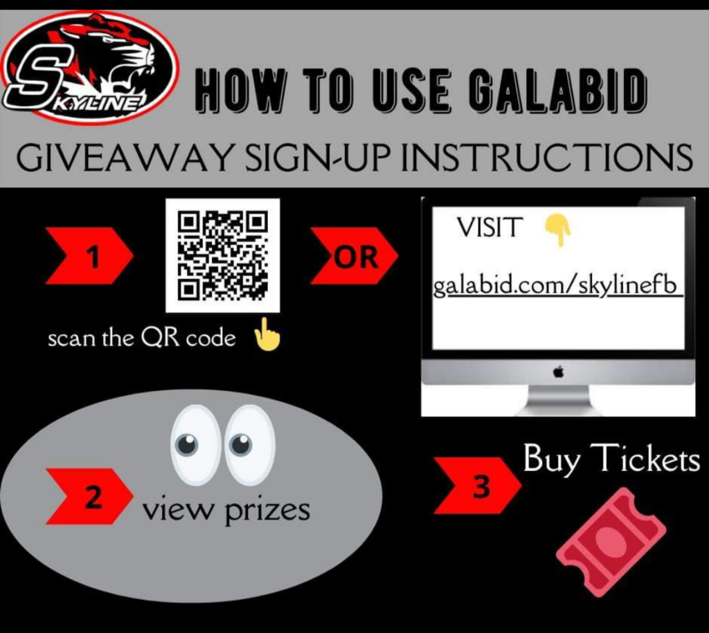 Skyline with Macks Creek Football Giveaway Sign-Up Instructions