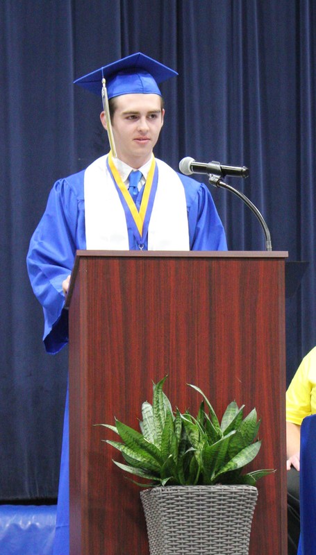 Salutatorian Mason Whitworth