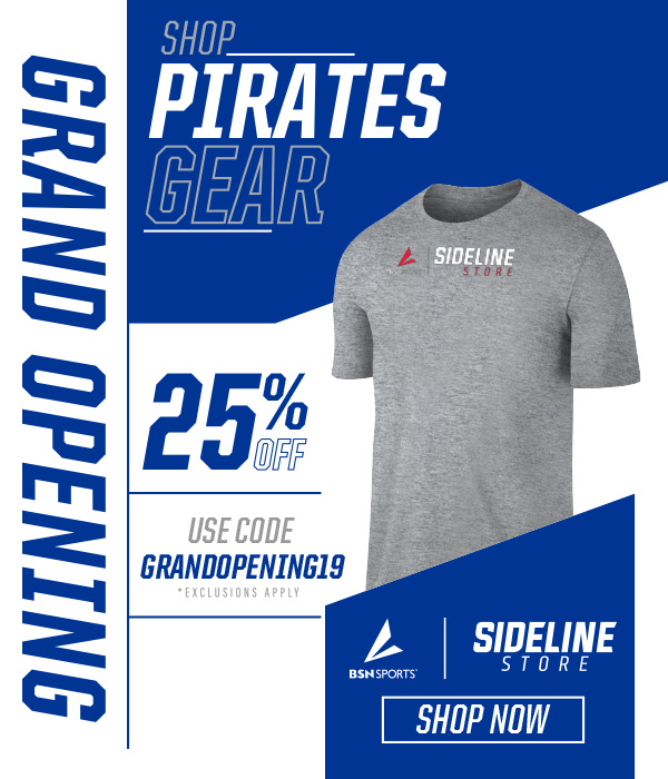 Black Friday Deal: Shop the Pirates Sideline Store and Save up to 25%